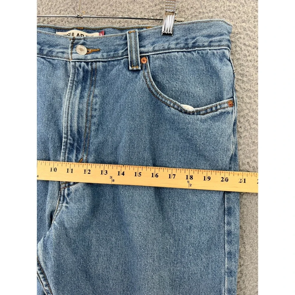 Levis 505 Jeans Mens 38X30 (36x29 Actual) Blue‎ Regular Fit Straight Leg